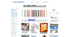 Desktop Screenshot of generalwax.com